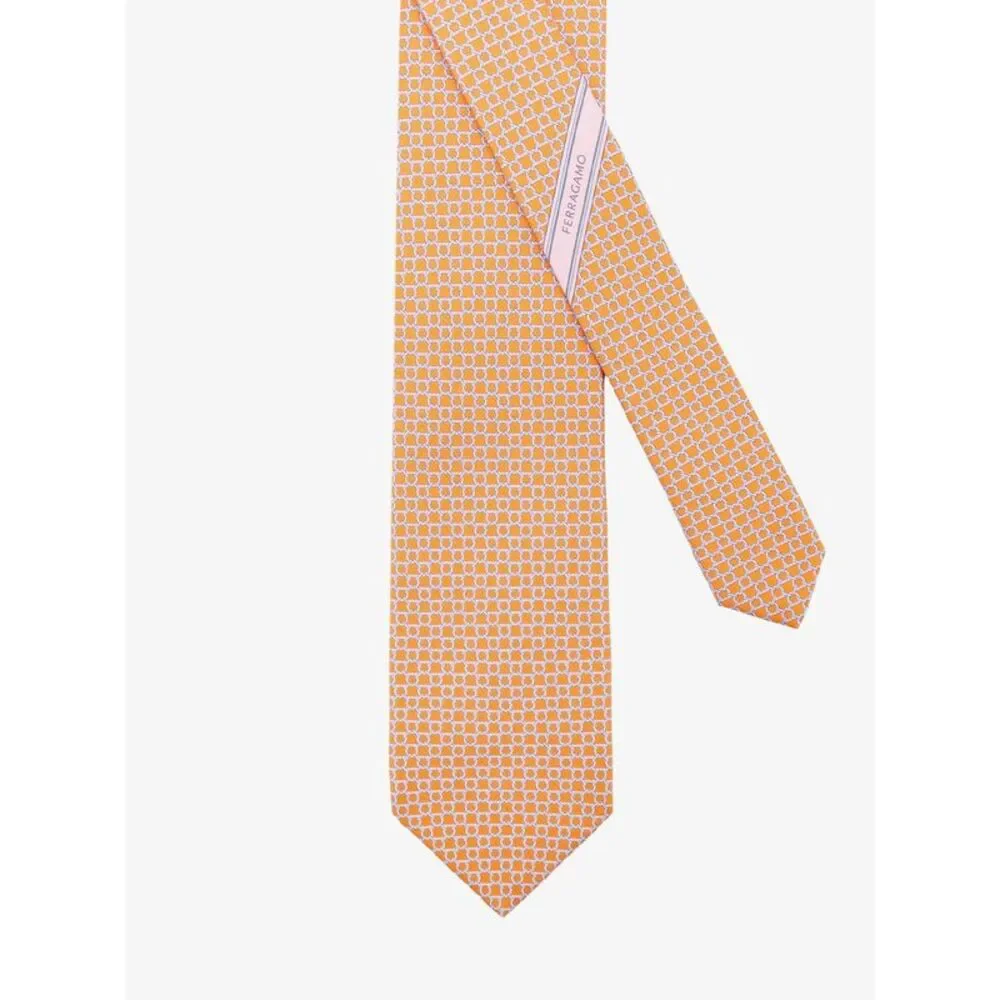 Ferragamo Men Carato Silk Tie - Picture 2 of 2